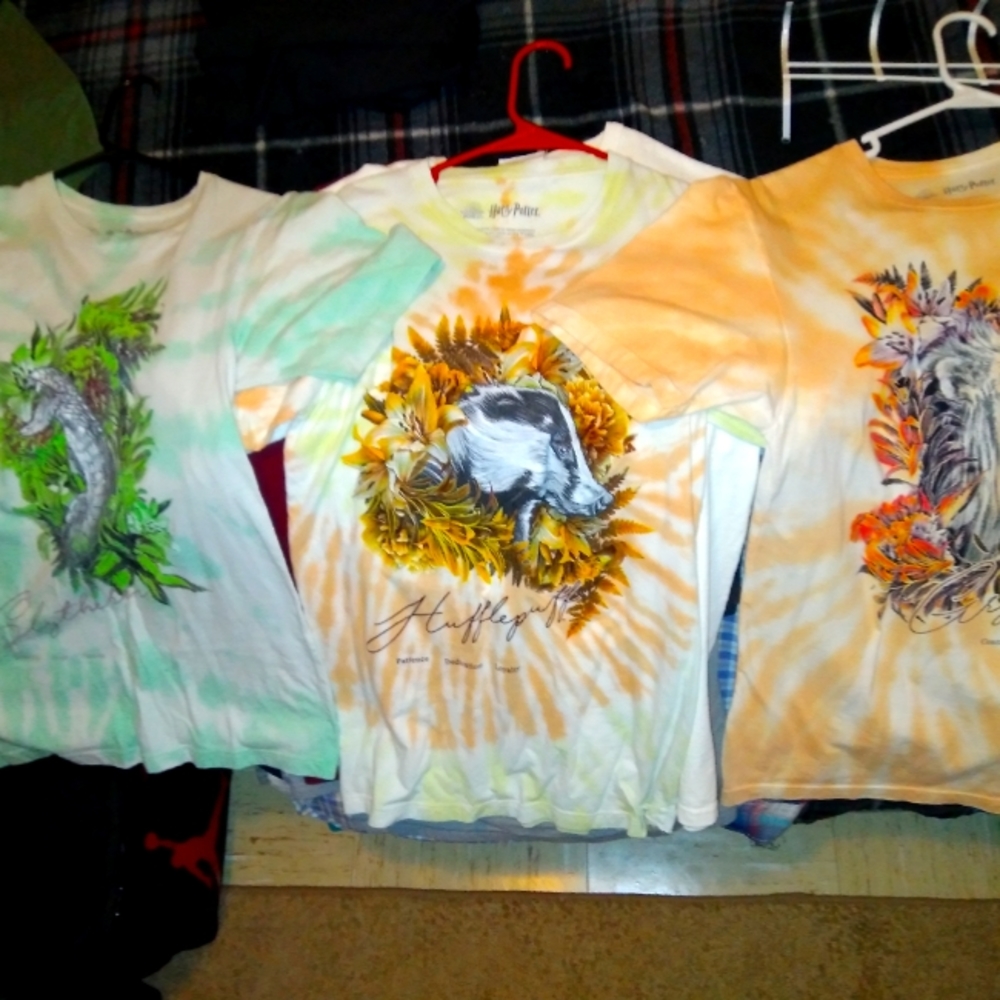 Harry potter house shirts